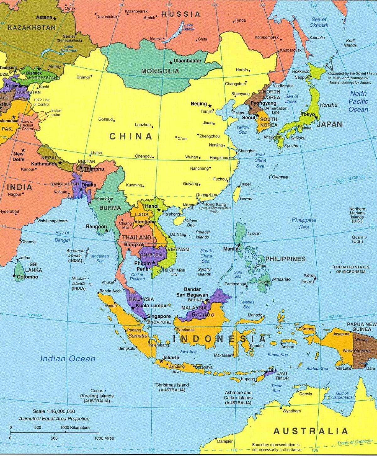 Taipei lokasi pada peta dunia