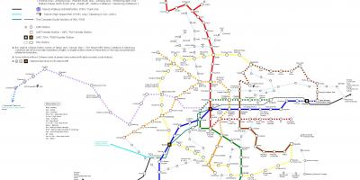Kereta api Taipei peta