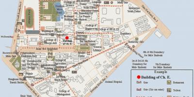 National taiwan university kampus peta
